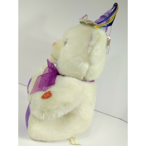 Animated Happy Birthday Bear 9" Plush + BABear workshop B-Day Cupcake Gift Decor - Picture 6 of 12
